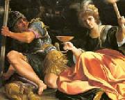 CARRACCI, Lodovico Alessandro e Taide oil painting on canvas
